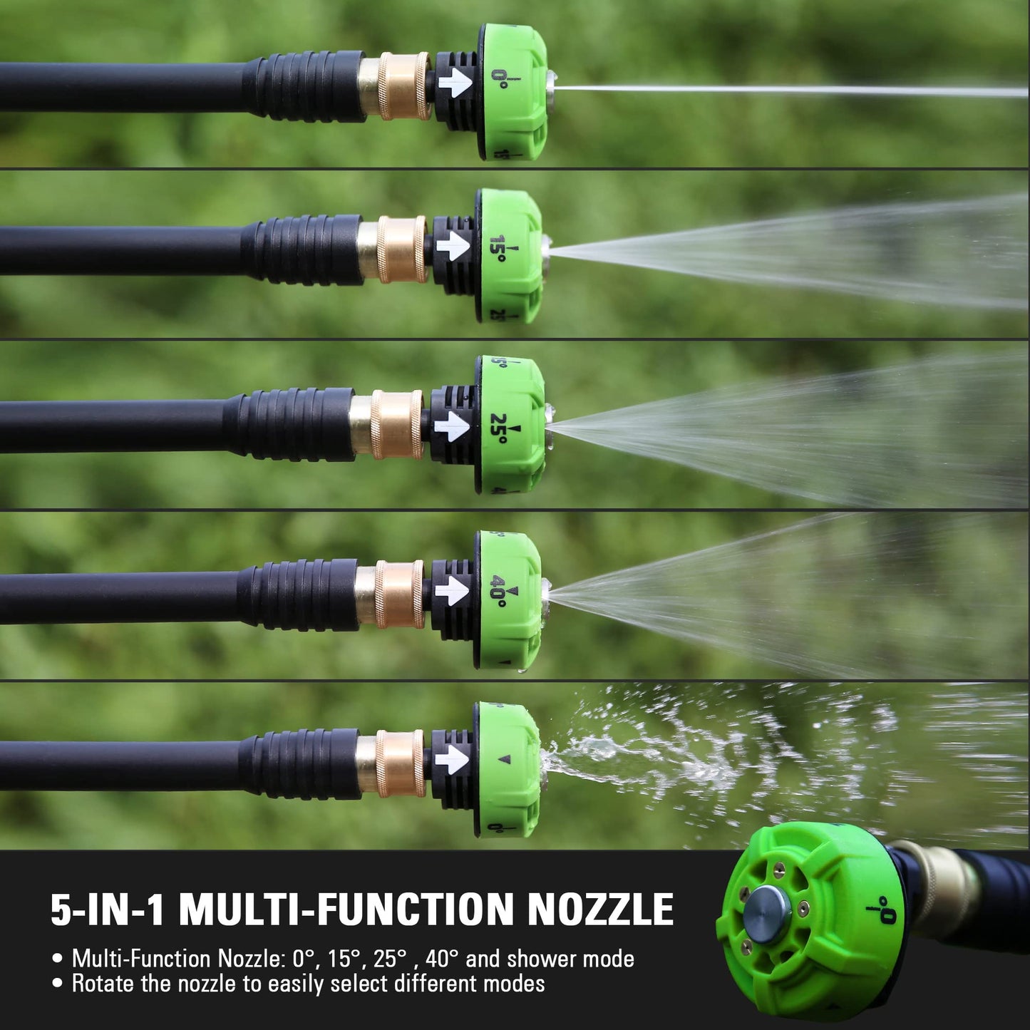 Greenworks 24V 600 PSI (0.8 GPM) Cordless Power Cleaner with (2) 2Ah Batteries, Charger, & Wash Glove, Green