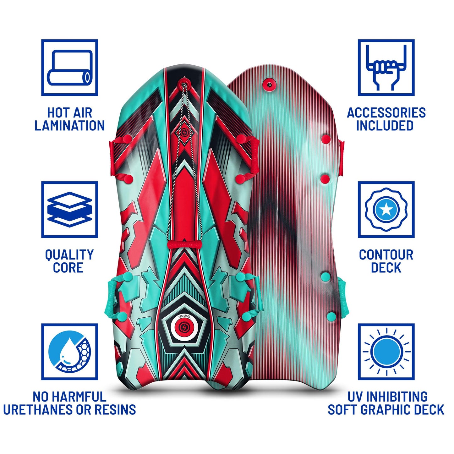 Sno-Storm Premium Foam Sno-Storm Snow Sled