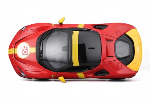 Ferrari SF90 Stradale Assetto Fiorano – 1:18 Die-cast Model (Signature Series) – Opening Doors & Bonnet – Collector’s Supercar