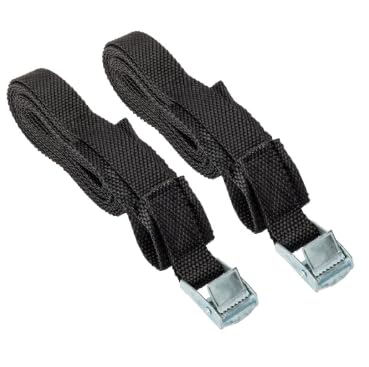 J-Bar Kayak Roof Rack Carrier – Universal Mount with Foam Pads & Tie‑Downs, Holds Up to 75 lb