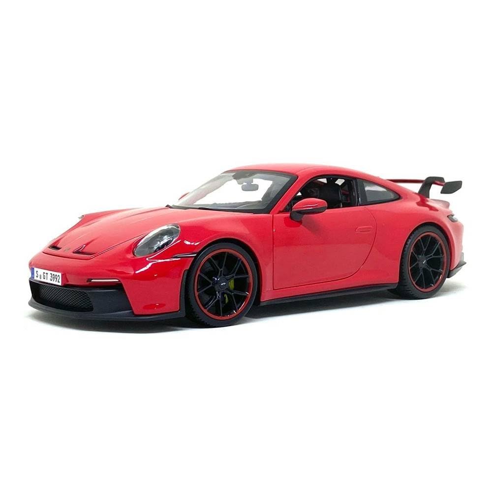 Maisto 1:18 Porsche 911 GT3 Special Edition Die-Cast Model Car – Red | Collector Sports Car Replica
