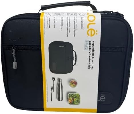Expandable Lunch Bag Compatible with Lolë – Insulated, Stylish, and Portable