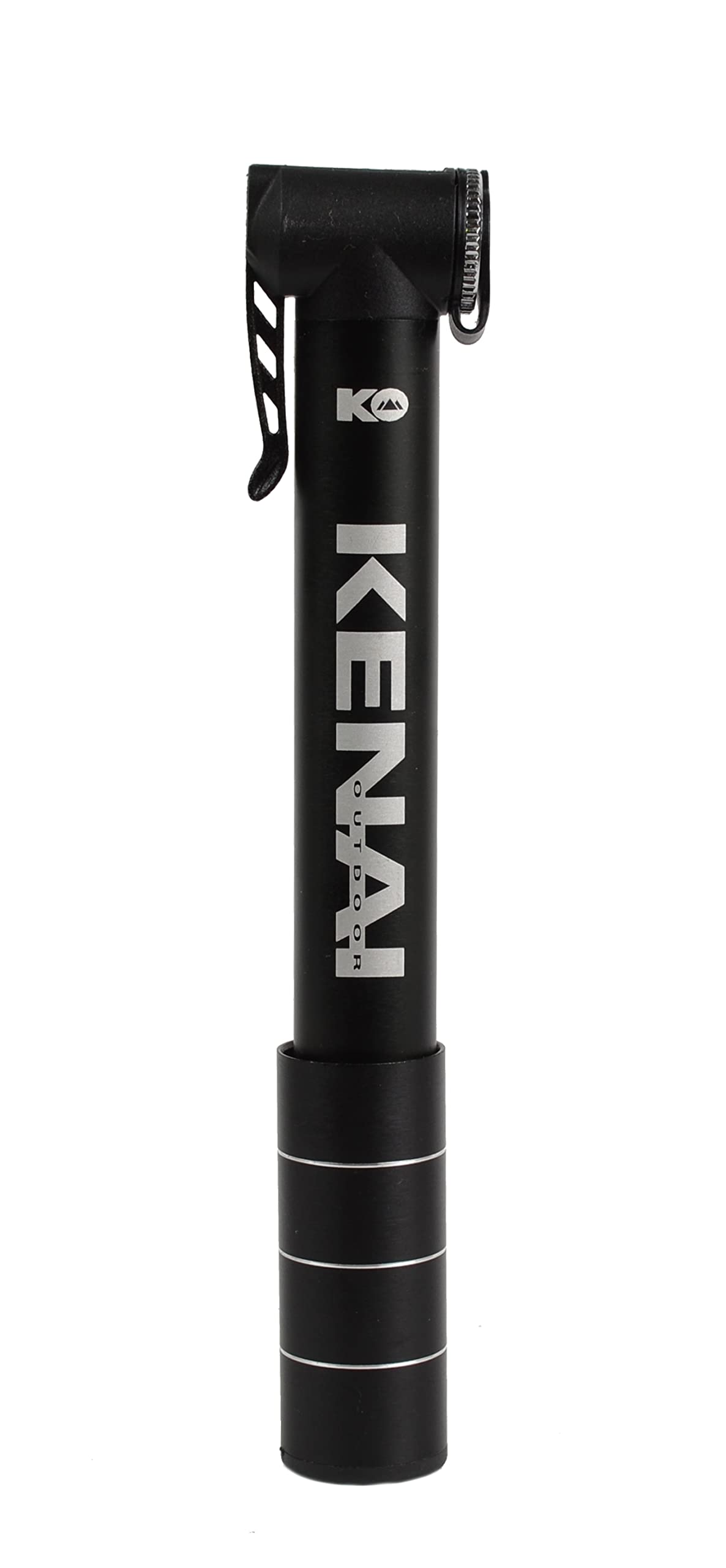 Kenai Outdoor Alloy Mini Frame Pump - 80 Psi, Black