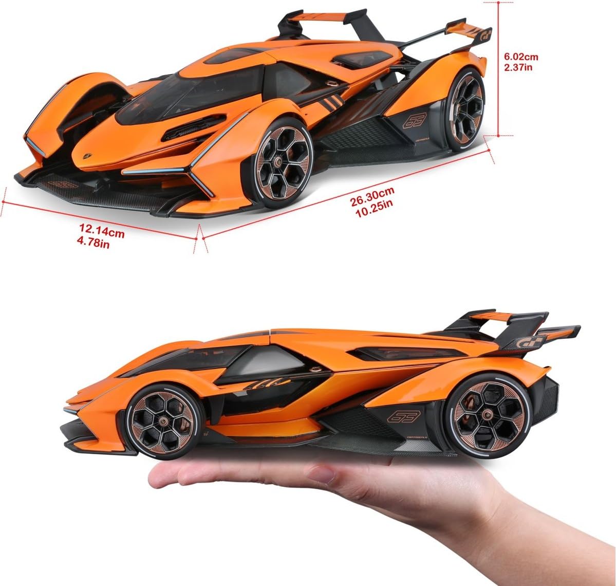 Lamborghini V12 Vision Gran Turismo (Maisto 1:18 Scale Special Edition