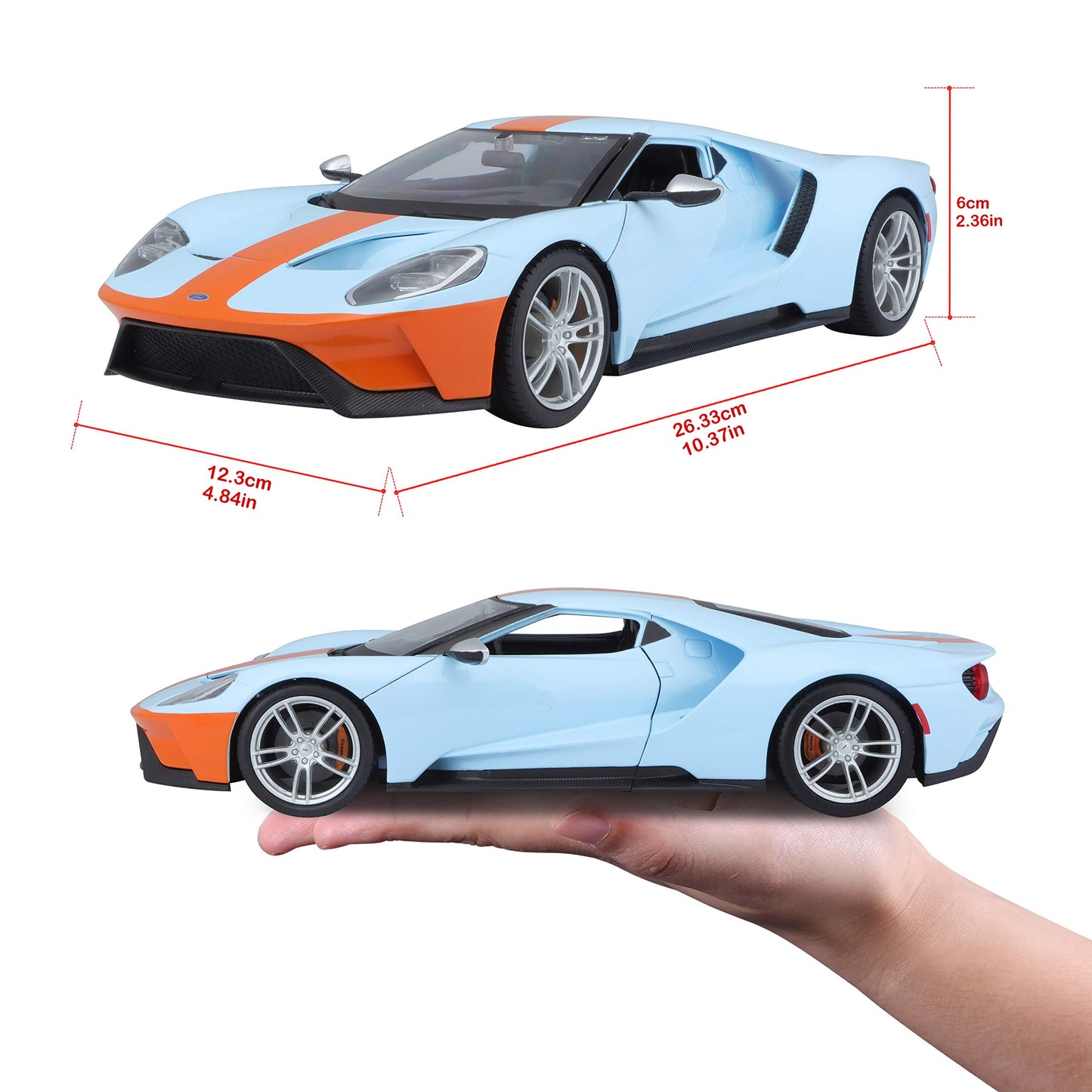 2019 Ford GT 1:18 Die-cast Model – Special Edition