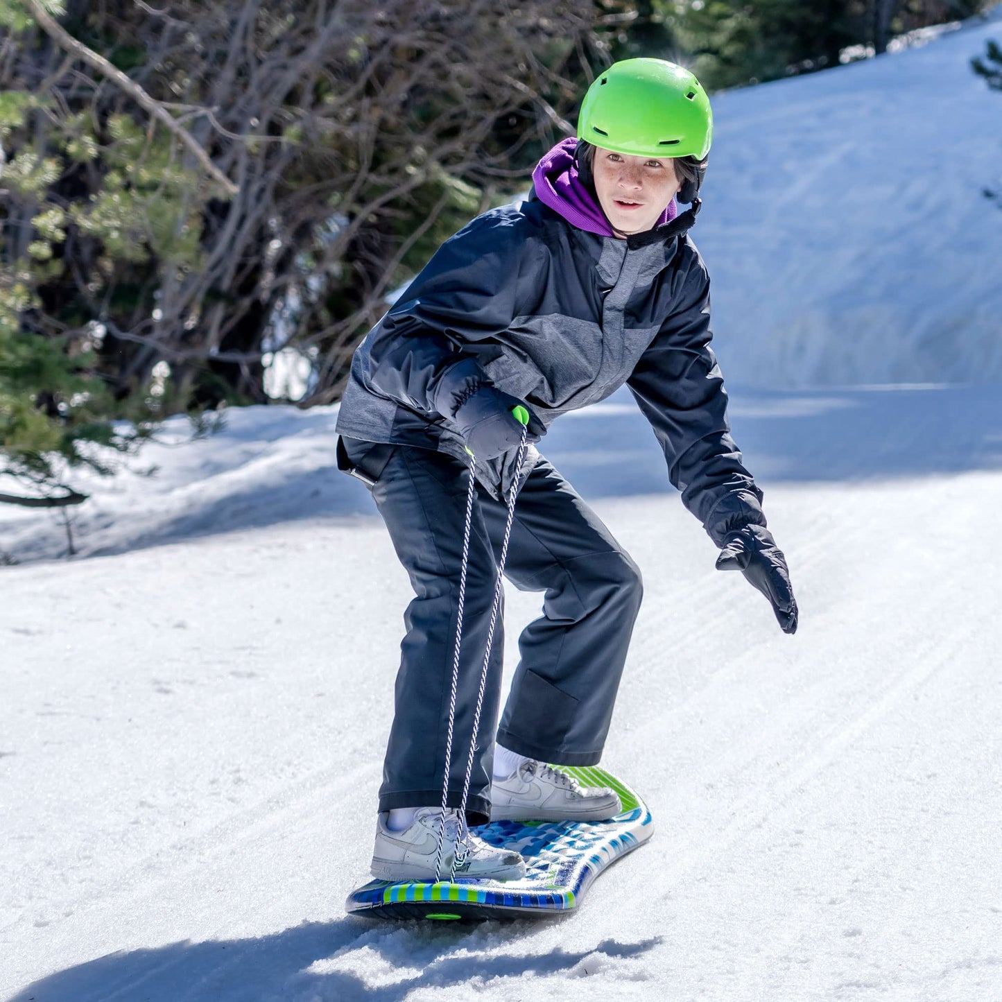 Sno-Storm 48" Snowboard 2PK // Foam Soft Winter Snow Sled for Adults and Kids, Mix (709960)