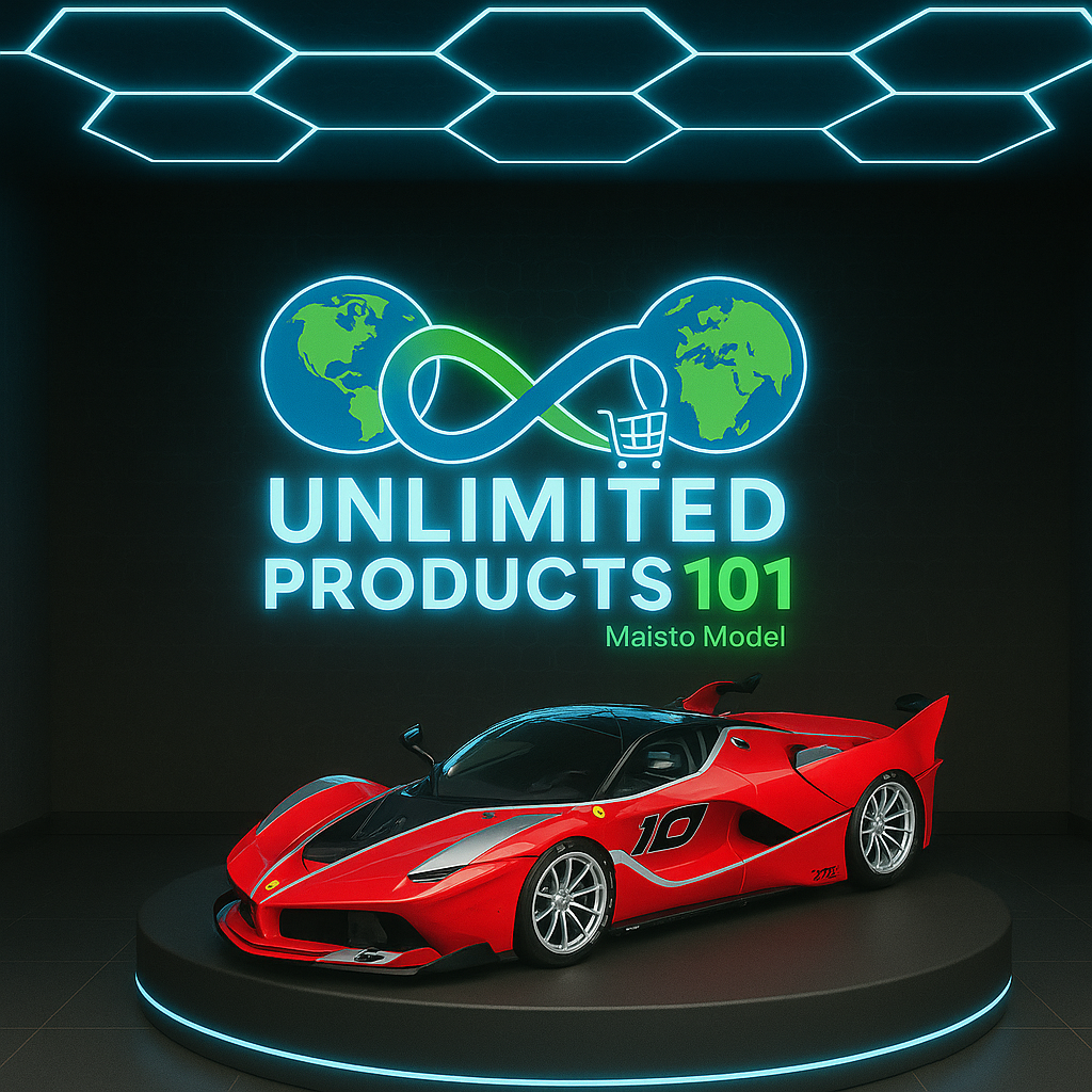 Ferrari FXX K 1:18 Special Edition Die-Cast Alloy Model Car – Collector’s Display Supercar