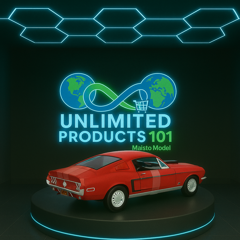 Ford Mustang GT Cobra Jet – 1:18 Scale Die-Cast Model