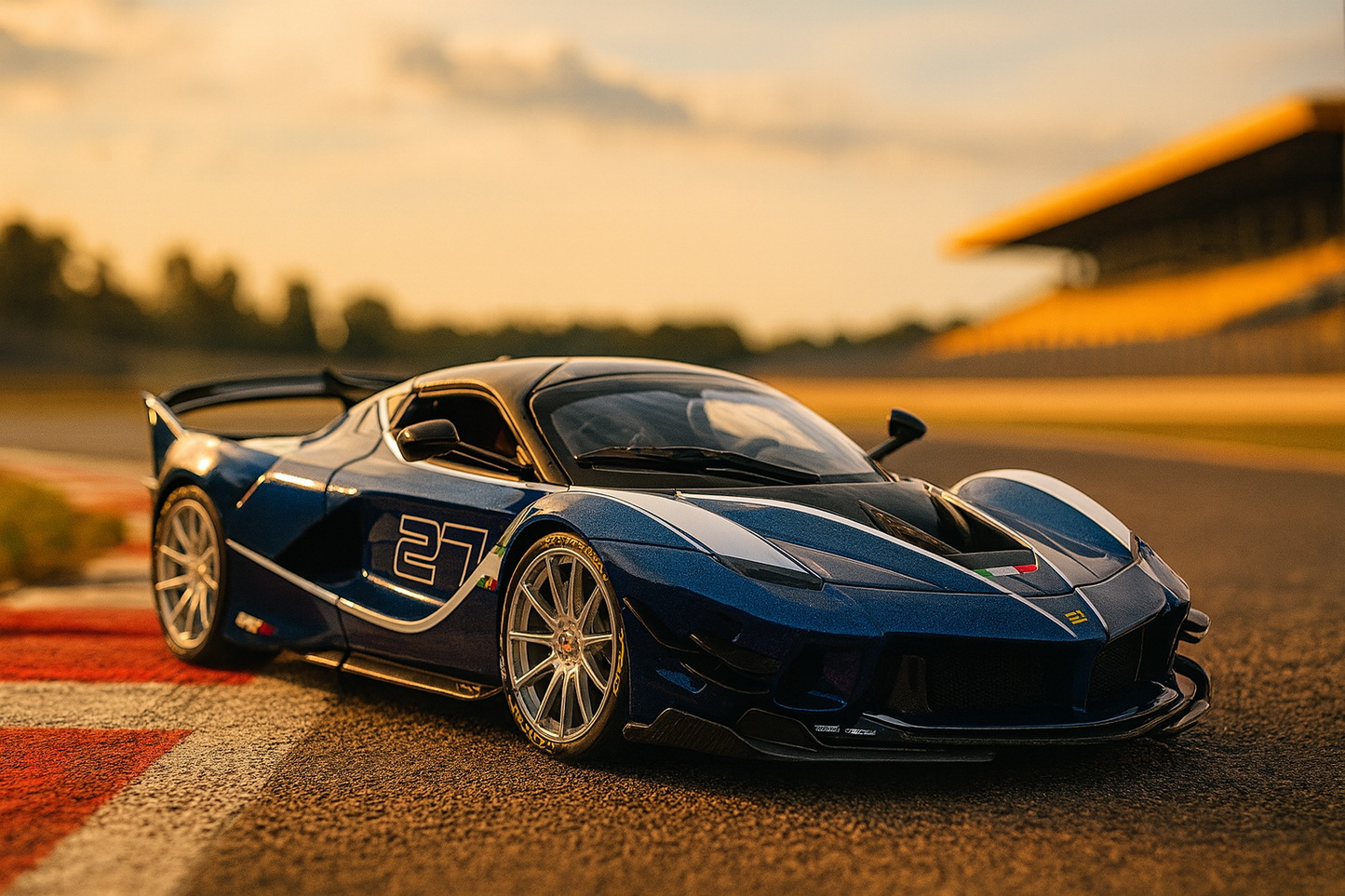 Ferrari FXX K Evo 1:18 Special Edition Die-Cast Alloy Model Car – Collector’s Display Supercar (2023)