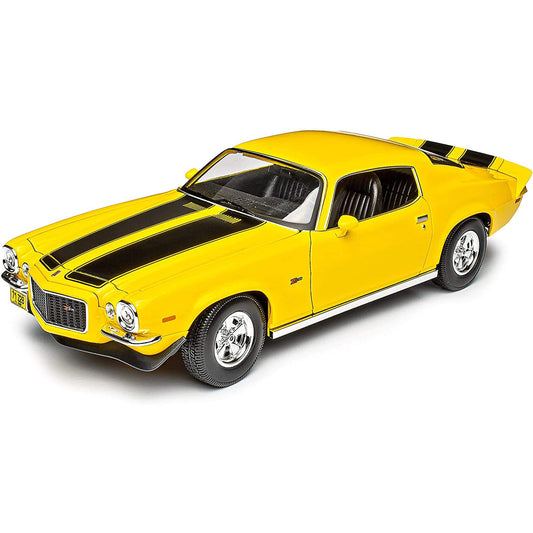 Maisto 1:18 Scale – Chevrolet Camaro 1971 Yellow Die-Cast Collector Model