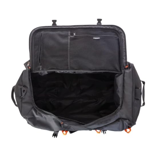 Rolling Sports Duffel Bag with Wheels & Backpack Straps – Water-Resistant Travel Gym Bag with Compartments, Terrain Wheels & Carry Handles for Athletes, Trips & Weekend Getaways