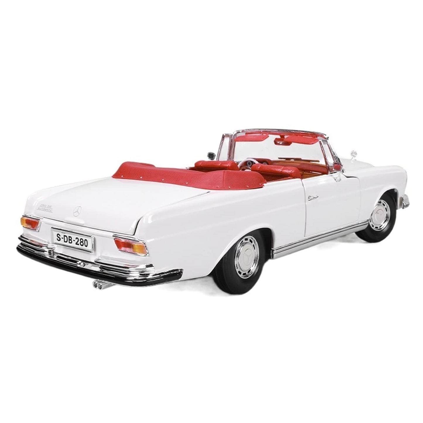 Mercedes-Benz 280 SE (1967) – 1:18 Classic Diecast Model Car – Collector’s Alloy Replica