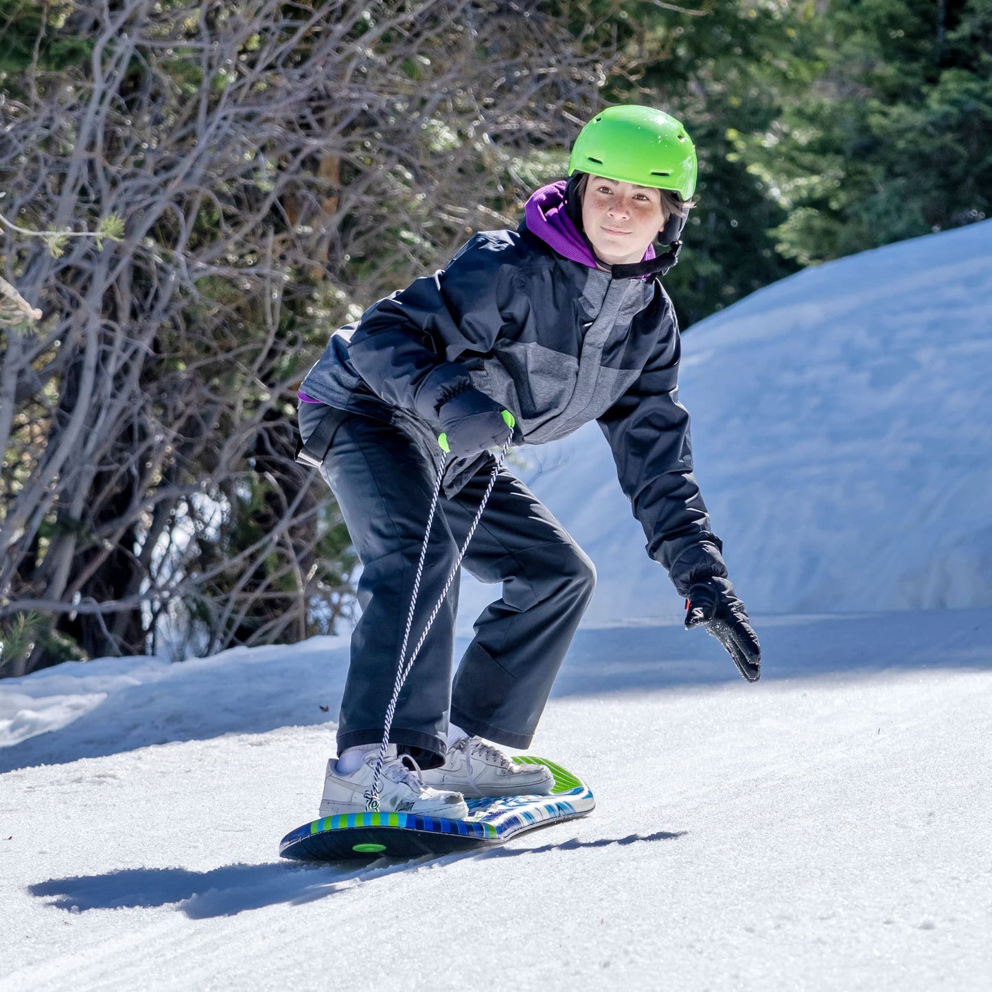 Sno-Storm 48" Snowboard 2PK // Foam Soft Winter Snow Sled for Adults and Kids, Mix (709960)