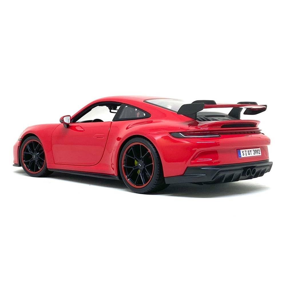 Maisto 1:18 Porsche 911 GT3 Special Edition Die-Cast Model Car – Red | Collector Sports Car Replica