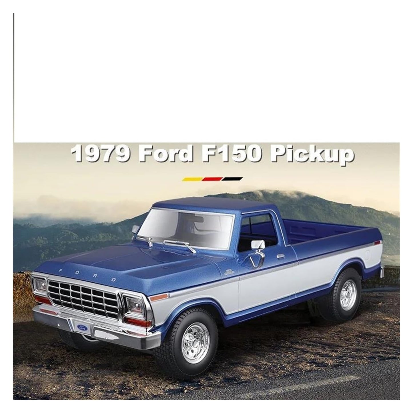 1:18 1979 Ford F-150 Pickup Truck Diecast Model – Classic Ford Pickup Alloy Edition