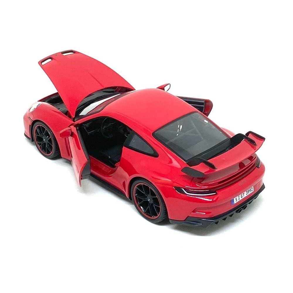 Maisto 1:18 Porsche 911 GT3 Special Edition Die-Cast Model Car – Red | Collector Sports Car Replica