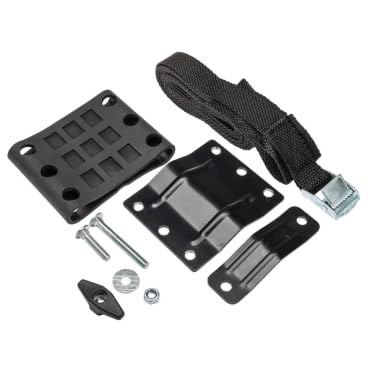 J-Bar Kayak Roof Rack Carrier – Universal Mount with Foam Pads & Tie‑Downs, Holds Up to 75 lb